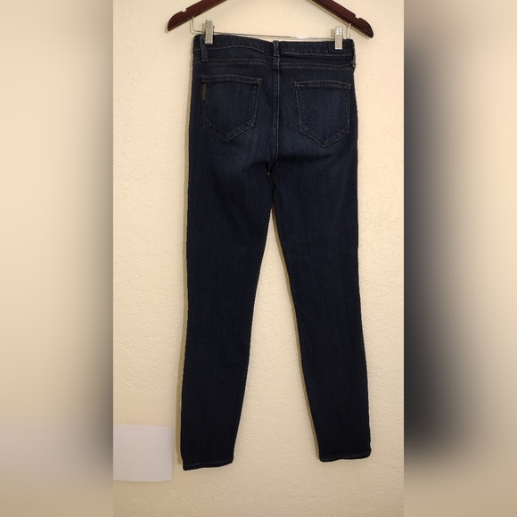 Paige Hoxton Ankle Dark Wash Denim Blue Jeans - Picture 8 of 10